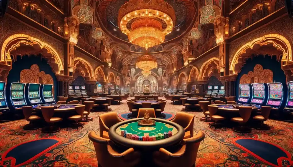 cryptocurrencies in an Arab casino